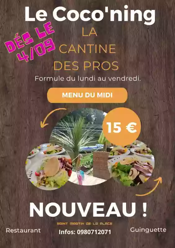 Le Coco'Ning - Restaurant Saint Martin de la Place - Restaurant Burger Angers