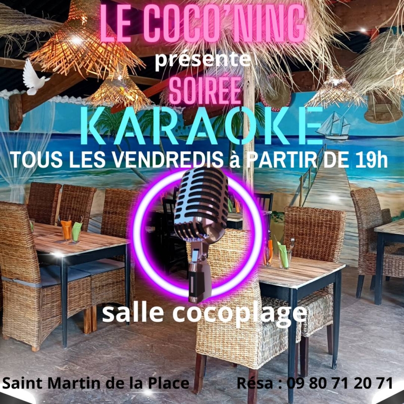 Événements - Le Coco'Ning - Restaurant Saint Martin de la Place - meilleur resto SAINT-MARTIN-DE-LA-PLACE